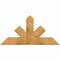 Ekena Millwork Saratoga Rough Sawn Timber Gable Bracket, Western Red Cedar, 48"W x 24"H x 6"D x 6"F, 12/12 Pitch GBW048X24X0606SAR00RWR - alternate 1